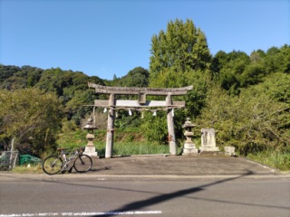 神明社(中原)鳥居